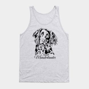 Small Munsterlander dog lover portrait Tank Top